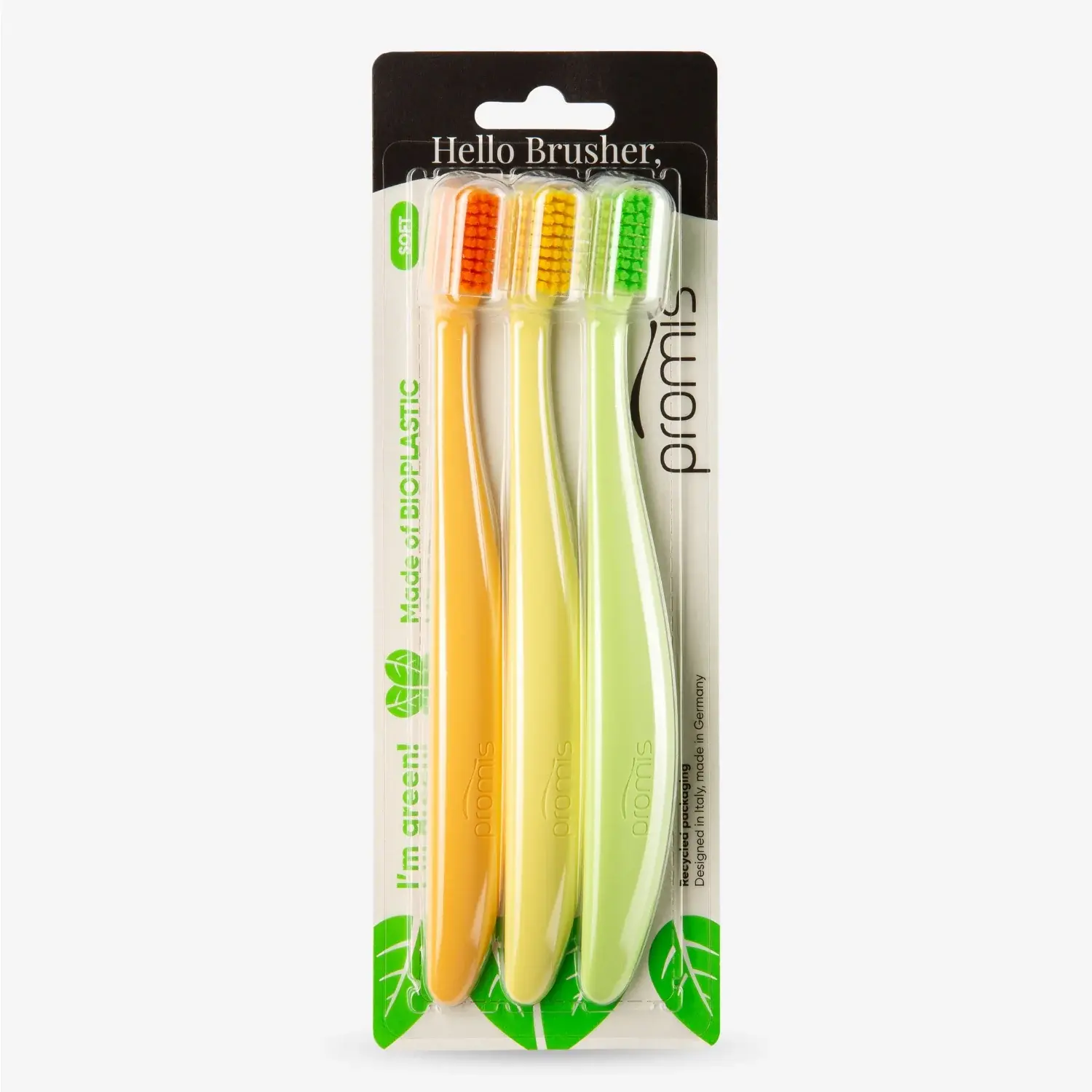 COLORED Renkli 3'lü Diş Fırçası