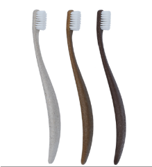 WOOD LOVE Koyu Renkli 3'lü Diş Fırçası